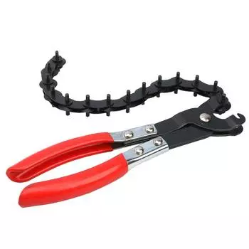 ALLSOME Exhaust Pipe Cutter Chain Tool Adjustable Pipe Cutter Chain Pipe Cutter Three-Way Catalytic Carbon Steel Tubing Cutter