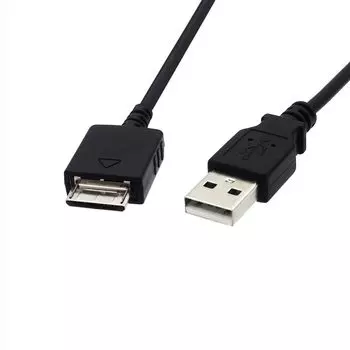 ALLVD Sony Walkman кабель для зарядки m передача данных для Walkman MP 4 зарядное устройство USB USB кабель для 20 MU 1.2 3/MP WMC-NW (черный)