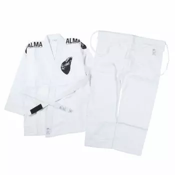 ALMA Overseas Made Gi Белый Белый A4 (Альма) Джиу-джитсу [с Оби] JU2-A4-WH белый
