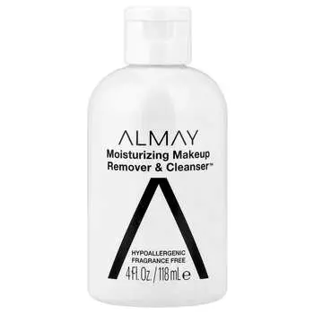Almay, Moisturising Makeup Remover & Cleanser™, Fragrance-Free, 4 fl oz (118 ml)