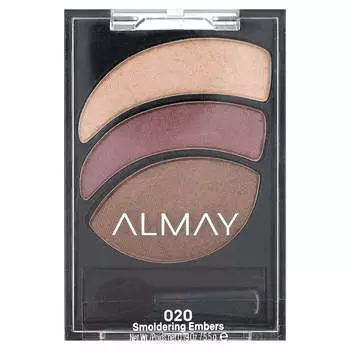 Almay, Shadow Trios, Smokey Eyeshadow, 020 Smoldering Amber, 5.5 g (0.19 oz)