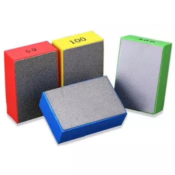 Алмазная деталь для ручной протирки Устройство для обрезки керамической плитки Шлифование и обрезка камня Ручная протирка Наждачный инструмент для ручной протирки 60#