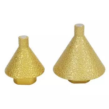 Алмазная фаскоснимательная фреза высокой точности диаметром 38 мм и 50 мм с резьбой M10