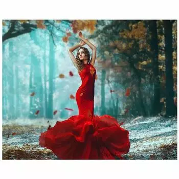 Алмазная картина 5D DIY Любовник Алмазная вышивка Мозаика Портрет Пара Украшения Домашнее искусство 20X30CM