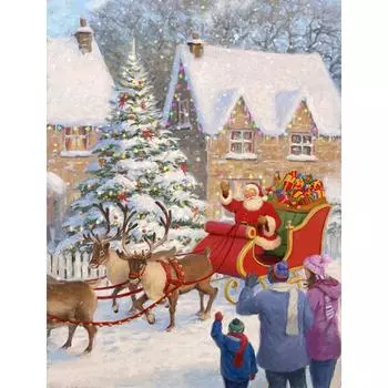 Алмазная картина 5D DIY Полный квадрат Алмазная вышивка Горный хрусталь Искусство Домашнее украшение Full Round 20X30CM