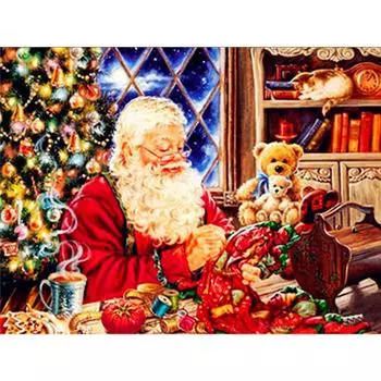 Алмазная картина 5d Пейзаж Полный квадратный дрель Алмазная вышивка Крестом Космическое пространство Домашний декор Full Round (20X30CM)