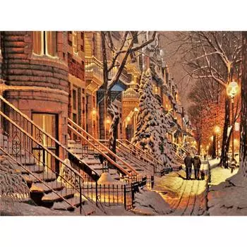 Алмазная картина 5d Рождество Санта-Клаус полный квадрат дрель Алмазная вышивка крестиком пейзаж DIY Wall Art Decor Full Round (20X30CM)