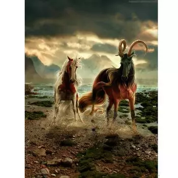 Алмазная картина 5d Украшение дома Мозаика Вышивка крестом Мультфильм животных Вышивка Ручная работа Алмазное искусство Full Round 20X30CM