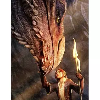 Алмазная картина Алмазная вышивка Крестиком Живописная мозаика Картина из стразов 20X30CM