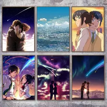 Алмазная картина, алмазная вышивка, рисунок 5D, алмазная живопись, ваше имя, аниме, мозаика, стразы, картина, сделай сам, вышивка крестиком Full Round 20x30CM