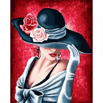 Алмазная картина Белая лошадь Настенный декор Полный круглый горный хрусталь Алмазная вышивка 20X30CM