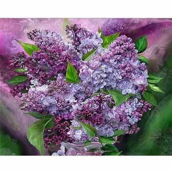 Алмазная картина Цветочный пейзаж Стразы Картины Алмазная мозаика Домашний декор 20X30CM