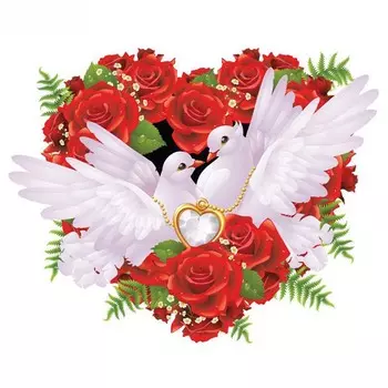 Алмазная картина Цветок Алмазная картина 5D Вышивка крестиком Алмазная картина Полная дрель 20*20cm