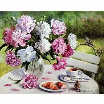 Алмазная картина цветы картина стразы бисер вышивка ромашка алмазная мозаика наборы 20X30CM