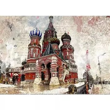 Алмазная картина Христианский Иисус Церковь Изображение Стразы Алмазная вышивка 20X30CM