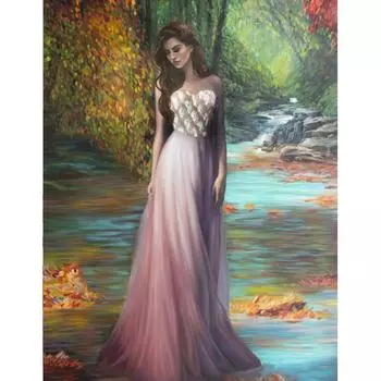 Алмазная картина Картина Бисероплетение Бисероплетение Алмазная вышивка Рукоделие Алмазная мозаика 20X30CM