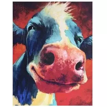 Алмазная картина Корова Алмазная вышивка Набор для вышивки крестом Алмазная картина Полная дрель 15*20cm