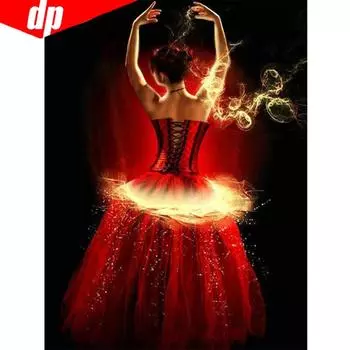 Алмазная картина Красивая женщина Горный хрусталь Мозаика Алмазная вышивка Крестиком 20X30CM