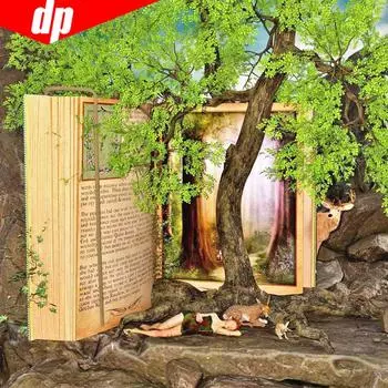 Алмазная Картина Круглые Камни Растение Алмазная Вышивка Полный Демонстрационный Пейзаж 30x30