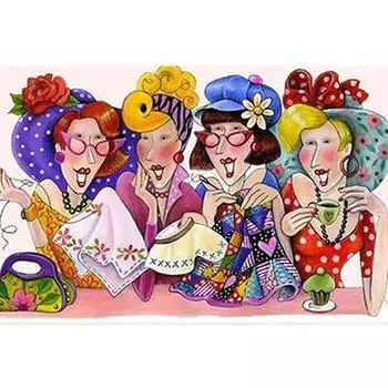 Алмазная картина Леди Эра 5d Вышивка Алмазная мультяшная вышивка крестом Мозаика домашний декор Подарок Алмазная картина 20X30CM