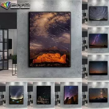 Алмазная картина Метеоритный дождь Алмазная мозаика Ремесло Алмазная вышивка Картина Full Round 20X30CM