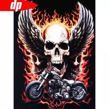 Алмазная картина Мультфильм Полный круглый Алмазная вышивка 5D DIY Мозаика Украшение дома 20X30CM