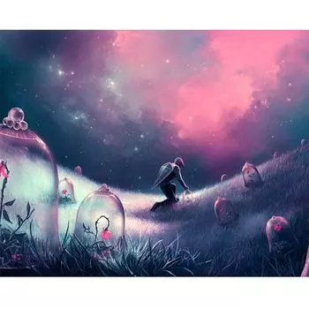 Алмазная картина Наклейка Алмазная вышивка Картина Алмазная мозаика Вышивка Картина Вышивка крестом 20X30CM