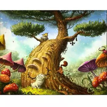 Алмазная картина Наклейка на стену Алмазная вышивка Картина Алмазная мозаика Картина Вышивка крестом 20X30CM