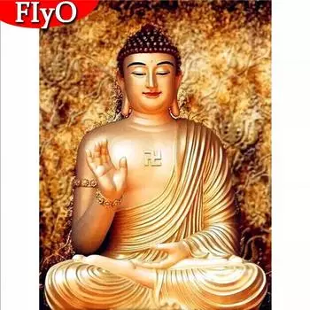 Алмазная картина, новые изображения Будды, стразы, 5D DIY, Алмазная вышивка, распродажа, Религия, полная мозаика, домашний декор Full Round (20X30CM)