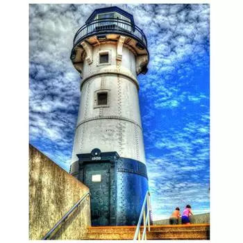 Алмазная картина Пейзаж 5D Алмазная картина Мозаичная вышивка Набор Алмазная живопись Полный набор сверл Горный хрусталь 15*20cm