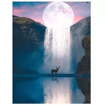 Алмазная картина Пейзаж 5D Алмазная картина Мозаика Вышивка крестом Алмазная картина Полная дрель 15*20cm