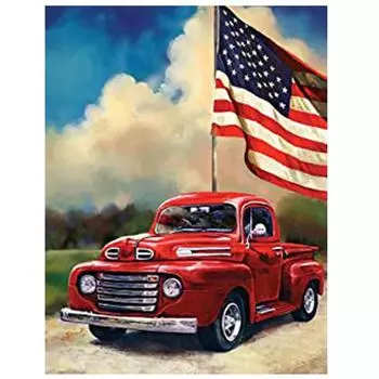 Алмазная картина Пейзаж 5D Алмазная картина Мозаика Вышивка крестом Алмазная картина Полный круглый 15*20cm