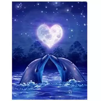 Алмазная картина Пейзаж Алмазная художественная мозаика Вышивка крестиком Алмазная вышивка Стразы Живопись 15*20cm