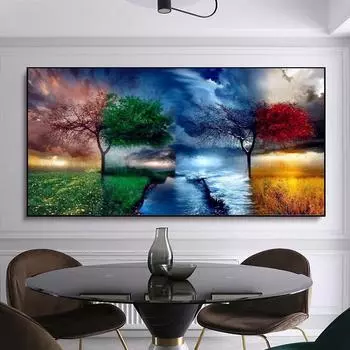 Алмазная картина Пейзаж Алмазная картина 5D Наборы для вышивки крестом Вышивка Алмазная картина Полная дрель 15*20cm