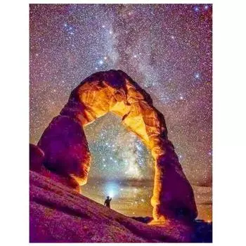 Алмазная картина Пейзаж Алмазная картина 5D Вышивка крестом Алмазная вышивка Стразы Картина 15*20cm