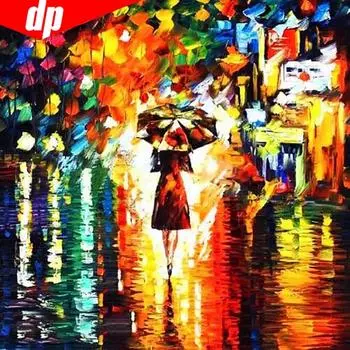 Алмазная картина Пейзаж Домашнее украшение Вышивка крестиком Алмазная вышивка 30x30