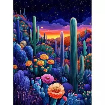 Алмазная картина Пейзаж Полный квадратный сверлильный набор для вышивки крестом Алмазная мозаика Украшение для дома Full Round 20x30CM