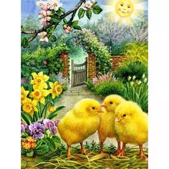 Алмазная картина петух 5D DIY Алмазная вышивка животные набор для вышивки крестом домашний декор 20X30CM