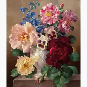 Алмазная картина Полная дрель DIY Алмазная вышивка 20X30CM