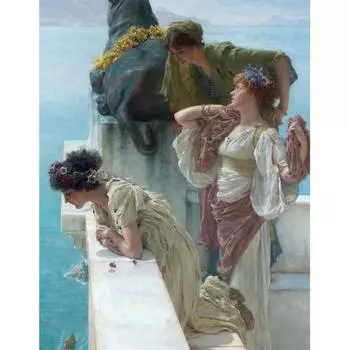 Алмазная картина Полная дрель Круглая 5D Алмазная художественная вышивка Украшение для домашнего подарка 20X30CM