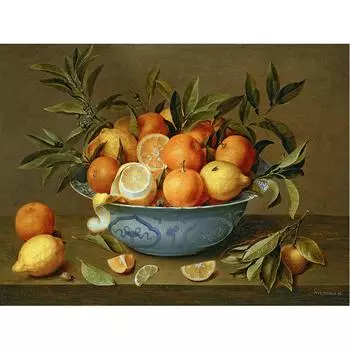 Алмазная картина, полная круглая дрель, апельсины и груши, 5D, алмазная вышивка, вышивка крестом 20X30CM