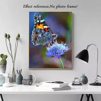 Алмазная картина, полная круглая дрель, вышивка крестиком, ремесленная живопись, вышивка, ремесленная мозаика со стразами, подарочные украшения для дома 15x20CM