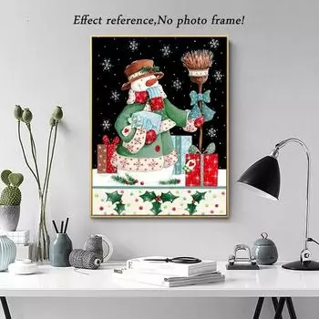 Алмазная картина, полная круглая дрель, вышивка крестиком, мозаика, алмазная вышивка, Новое поступление, мозаика со стразами, домашний декор, подарок 15x20CM