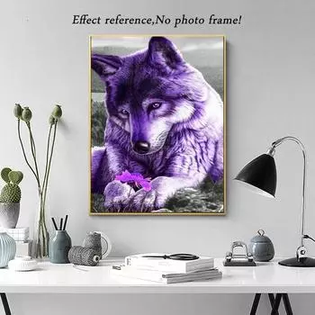 Алмазная картина, полная круглая дрель, вышивка крестиком, ремесленная живопись, вышивка, ремесленная мозаика со стразами, подарочные украшения для дома 15x20CM