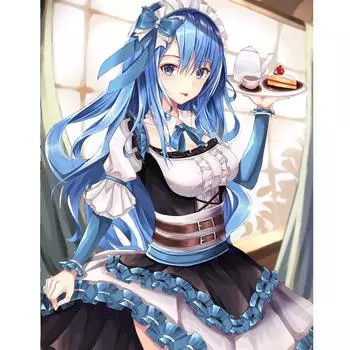 Алмазная картина, полная круглая, ручная работа, алмазная мозаика, картина, горный хрусталь, алмазная вышивка, узор, кофейное украшение 20X30CM