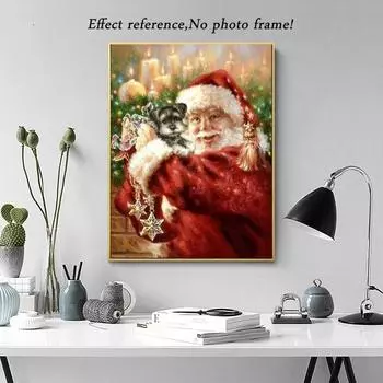 Алмазная картина, полная круглая вышивка крестом, рукоделие, мозаика, алмазная вышивка, мозаика со стразами, подарок, домашний декор 15x20CM