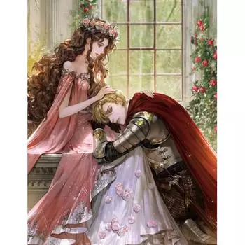 Алмазная картина Полная круглая вышивка Прибытие Мозаика Украшение дома Алмазное искусство 20X30CM