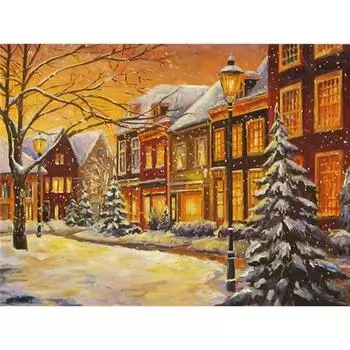 Алмазная картина Полная площадь Новое поступление Ремесло 5D DIY Алмазная вышивка Пейзаж Настенный художественный декор Full Round (20X30CM)