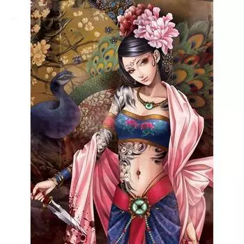 Алмазная картина Полная вышивка крестом Абстрактная картина 20X30CM