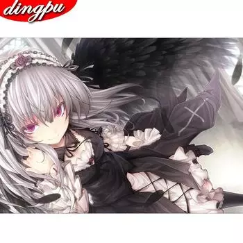 Алмазная картина, полный дрель, круглый пейзаж, дерево, Алмазная вышивка, пейзаж, набор для вышивки крестом, алмазная мозаика, картины 20X30CM